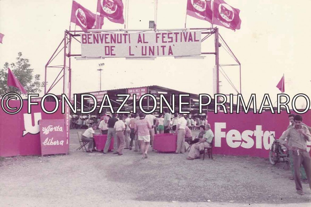 Festa 1986, l' entrata